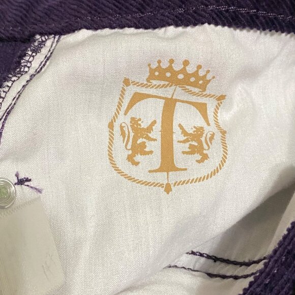 Talbots Woman Petites Curvy Corduroy Pants Size 36" Waist - Picture 5 of 6